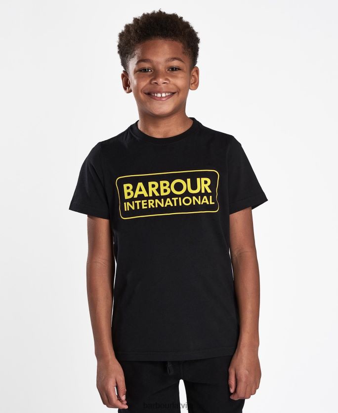 Barbour zēni starptautiskais būtiskais langarmkrekls liels logotips P8J88A2538 apģērbs pelēkais merģelis
