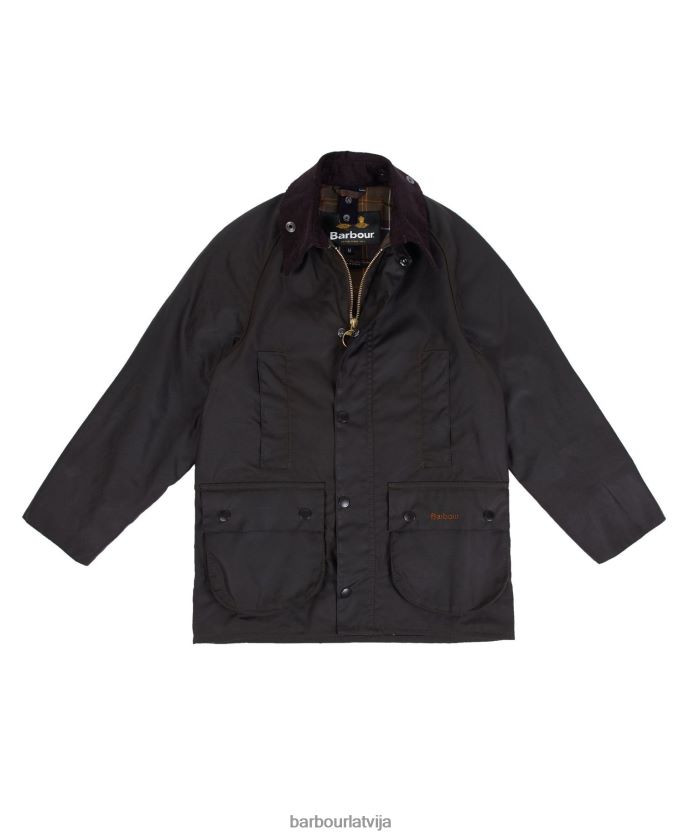 Barbour zēni beaufort vaskota jaka P8J88A2472 apģērbs olīvu