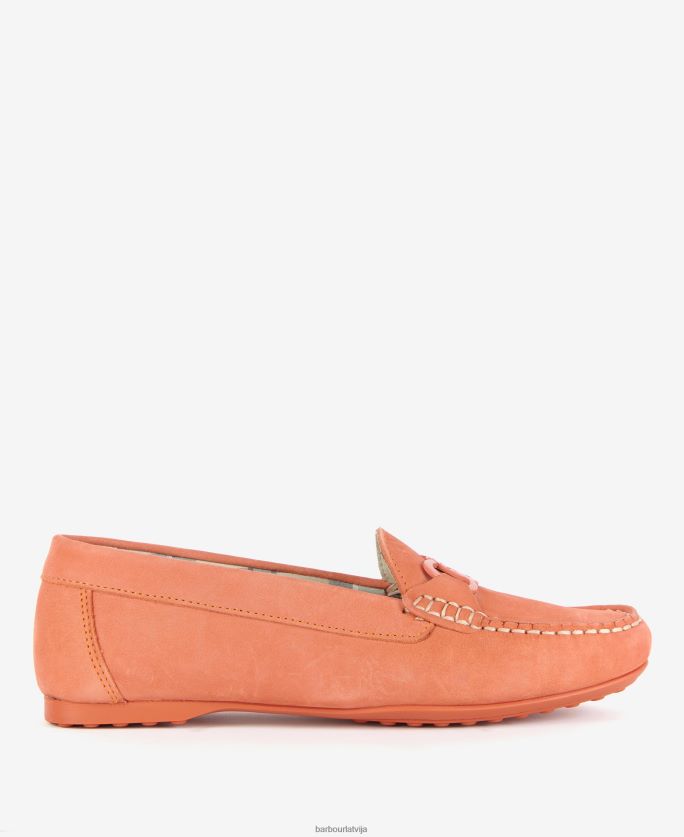 Barbour sievietes astrīda braukšanas apavi P8J88A2148 apavi klasisks sarkans