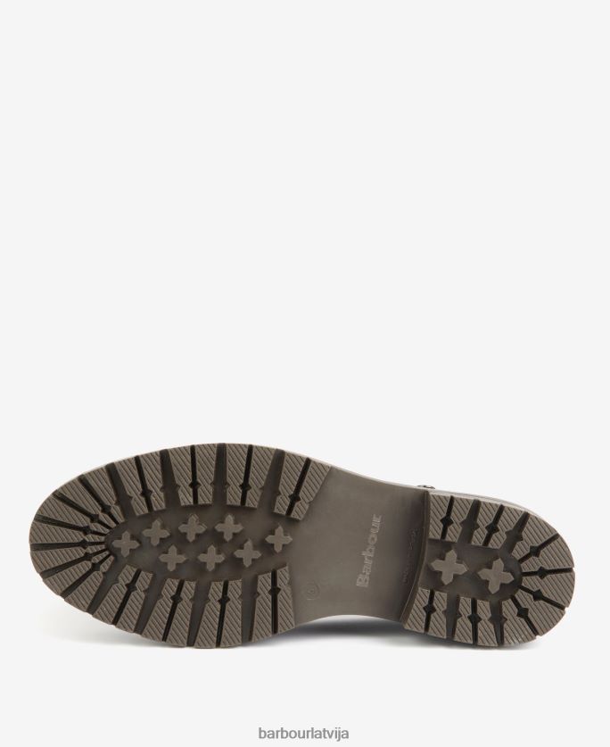 Barbour sievietes velma loafers P8J88A2142 apavi tumši brūns