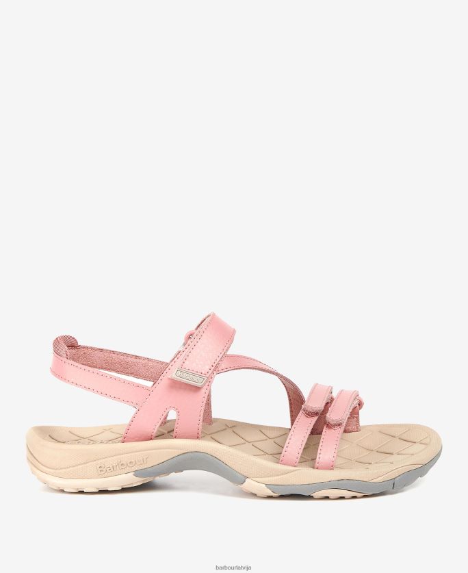 Barbour sievietes kenmore strappy sporta sandales P8J88A2094 apavi iedegums