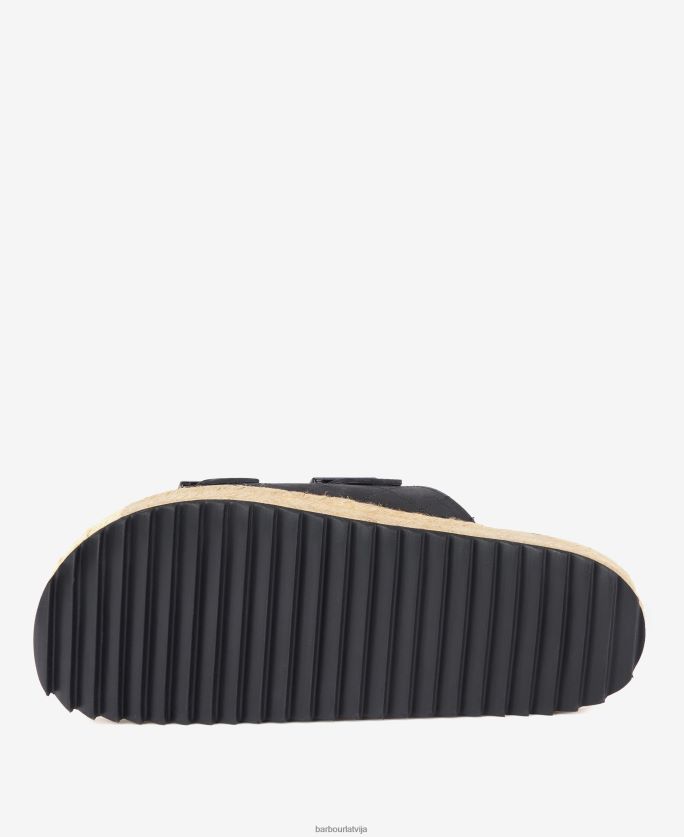 Barbour sievietes pamela briljanta stepētas sandales P8J88A2111 apavi klasisks balts