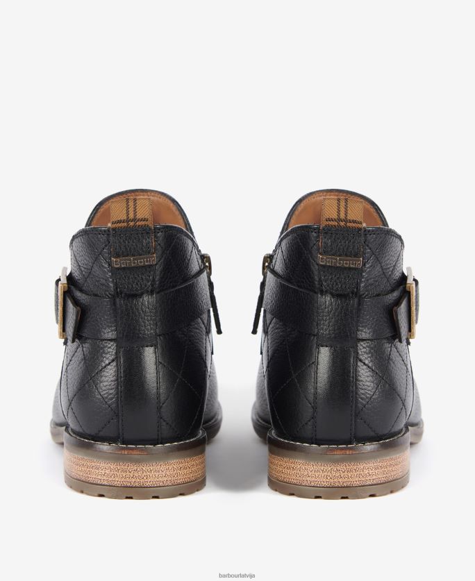 Barbour sievietes darlene jostas zābaki P8J88A2078 apavi klasisks melns