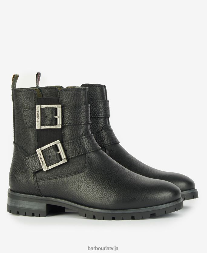 Barbour sievietes jahtu ostas zābaki P8J88A2057 apavi tumši brūns