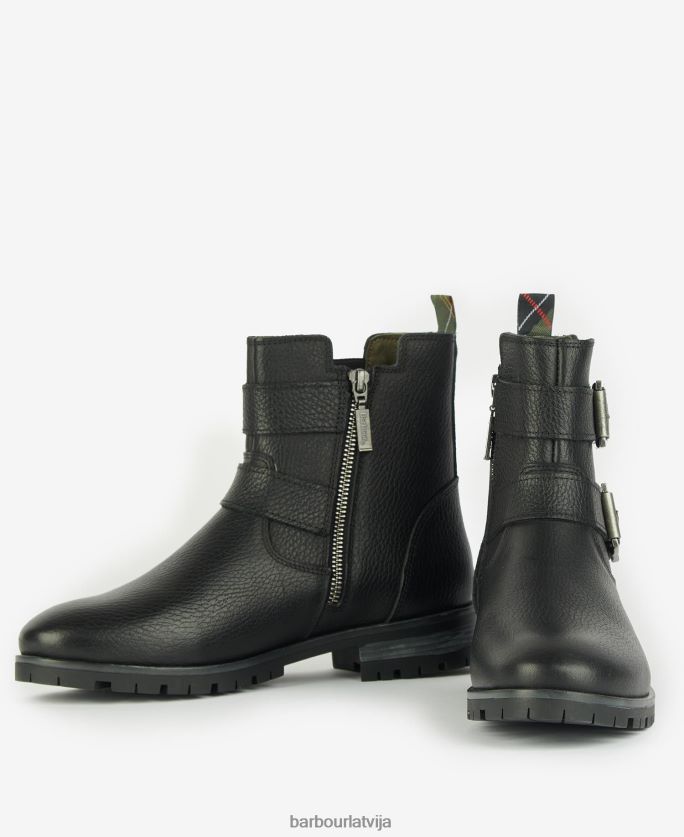 Barbour sievietes jahtu ostas zābaki P8J88A2057 apavi tumši brūns