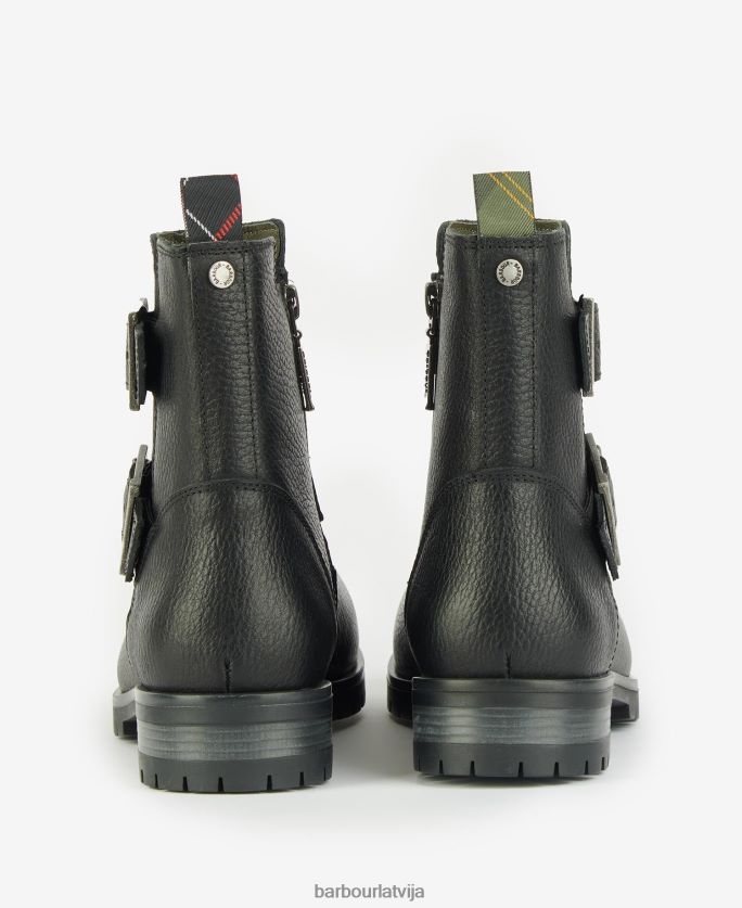 Barbour sievietes jahtu ostas zābaki P8J88A2057 apavi tumši brūns