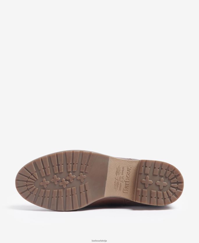 Barbour sievietes kamēlijas briljanta stepēti Chelsea zābaki P8J88A2087 apavi klasisks melns