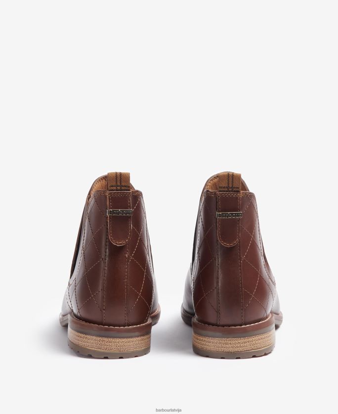 Barbour sievietes kamēlijas briljanta stepēti Chelsea zābaki P8J88A2087 apavi klasisks melns