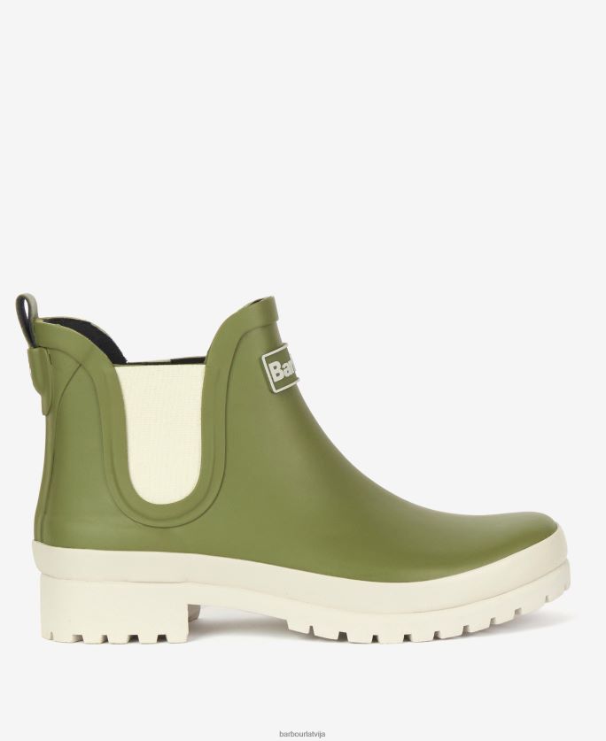 Barbour sievietes malvas velingtons P8J88A2167 apavi tumšs/rozā perforators
