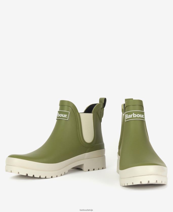 Barbour sievietes malvas velingtons P8J88A2167 apavi tumšs/rozā perforators
