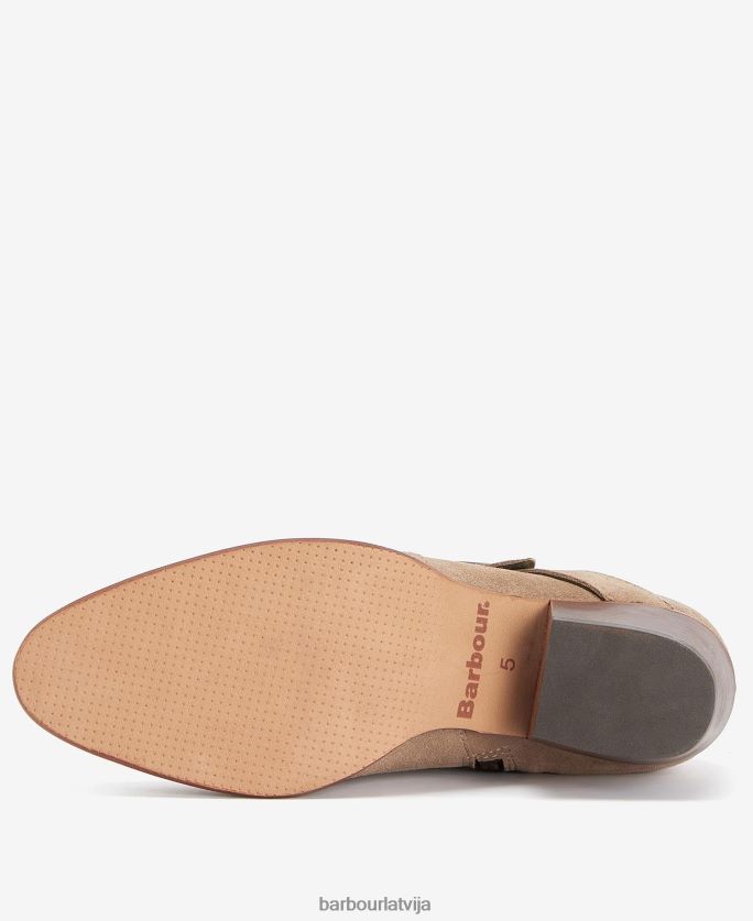 Barbour sievietes nives zābaki P8J88A2055 apavi taupe zamšādas