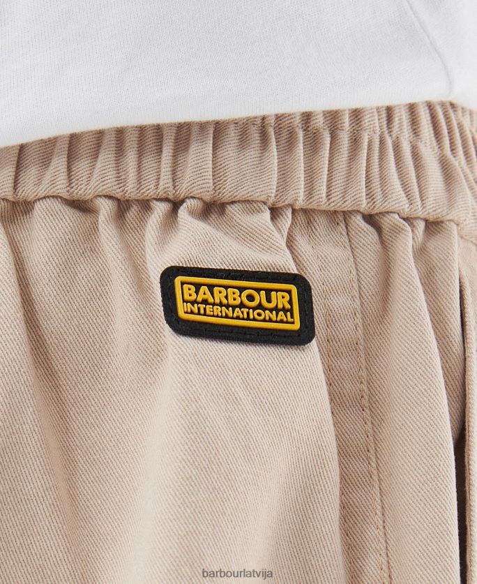 Barbour sievietes Monako bikses P8J88A1771 apģērbs pusnakts zaļš