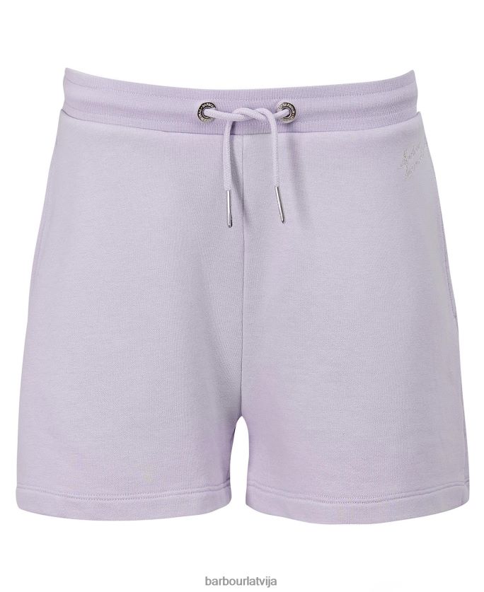 Barbour sievietes dambretes šorti P8J88A1794 apģērbs ledus fondants