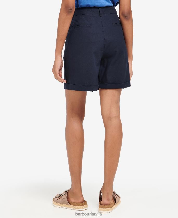 Barbour sievietes darla šorti P8J88A1781 apģērbs indigo
