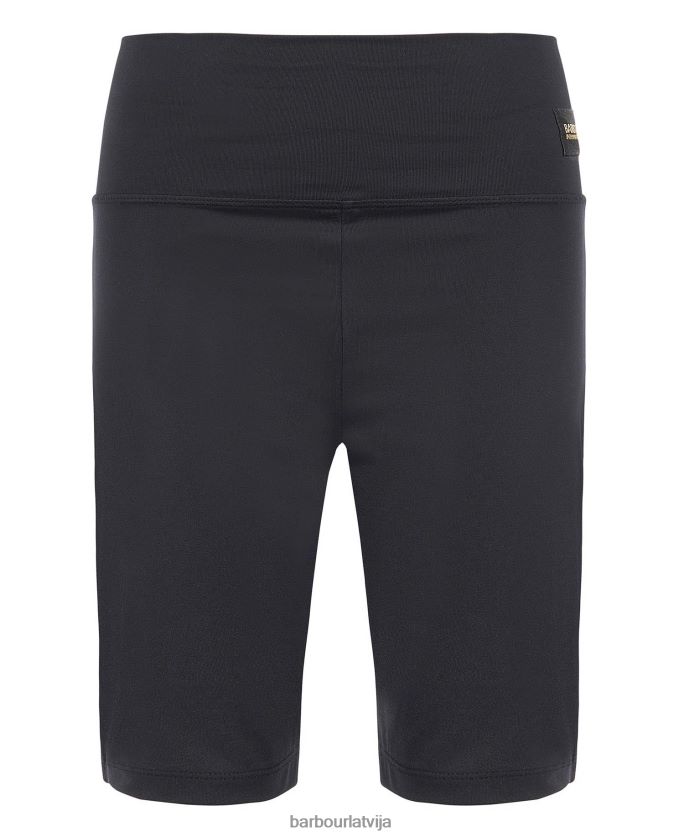 Barbour sievietes halton šorti P8J88A1790 apģērbs klasisks melns