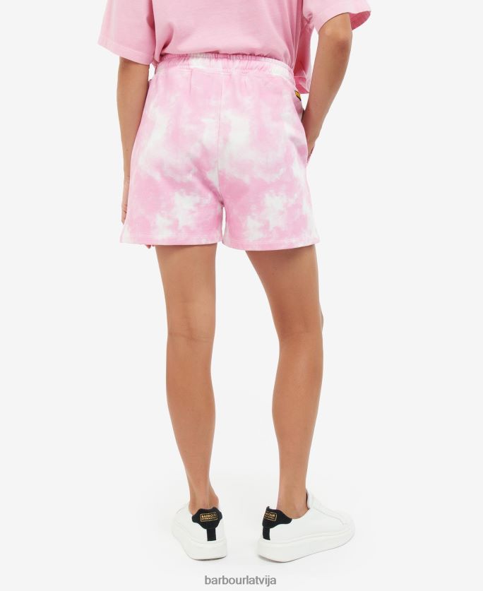 Barbour sievietes šineti šorti P8J88A1796 apģērbs rozā simpātiju multi