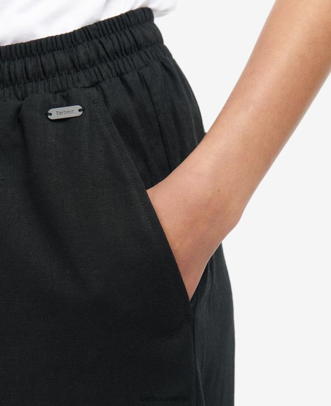 Barbour sievietes kristiešu bikses P8J88A1802 apģērbs balts