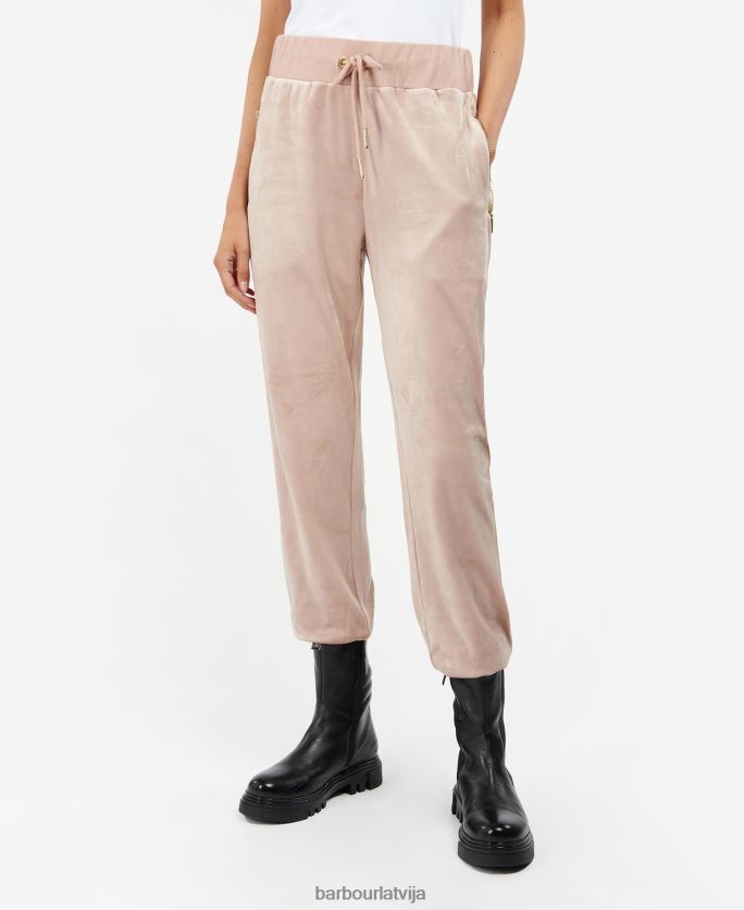 Barbour sievietes lielceļu skrējējs P8J88A1810 apģērbs rozā māls