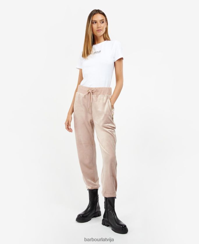 Barbour sievietes lielceļu skrējējs P8J88A1810 apģērbs rozā māls