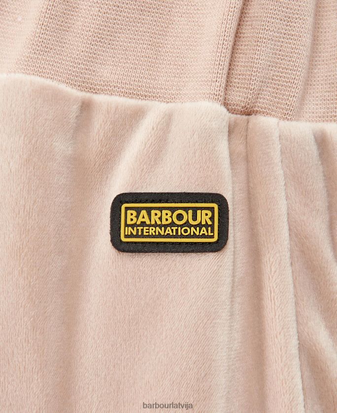 Barbour sievietes lielceļu skrējējs P8J88A1810 apģērbs rozā māls