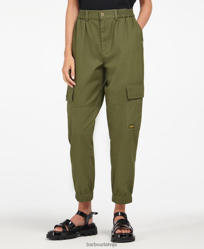 Barbour sievietes monaco bikses P8J88A1784 apģērbs melns