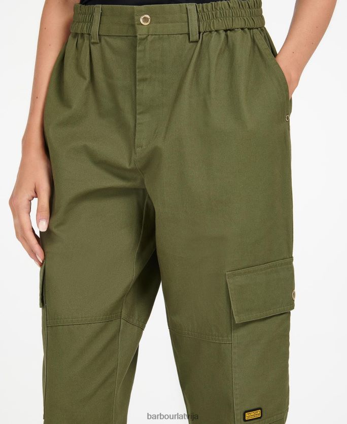Barbour sievietes monaco bikses P8J88A1784 apģērbs melns