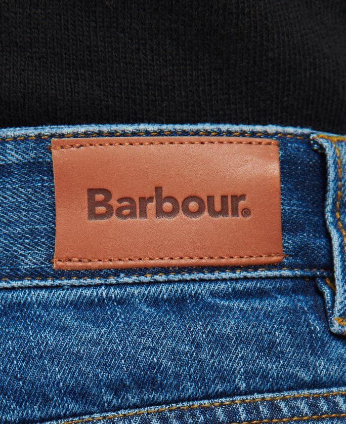 Barbour sievietes moorland daudzstāvu džinsi P8J88A1785 apģērbs oriģinālā mazgāšana