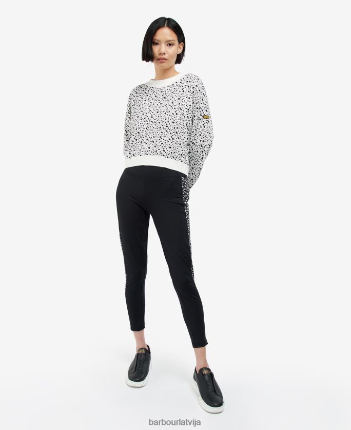 Barbour sievietes paviljona legingi P8J88A1809 apģērbs melns/multi