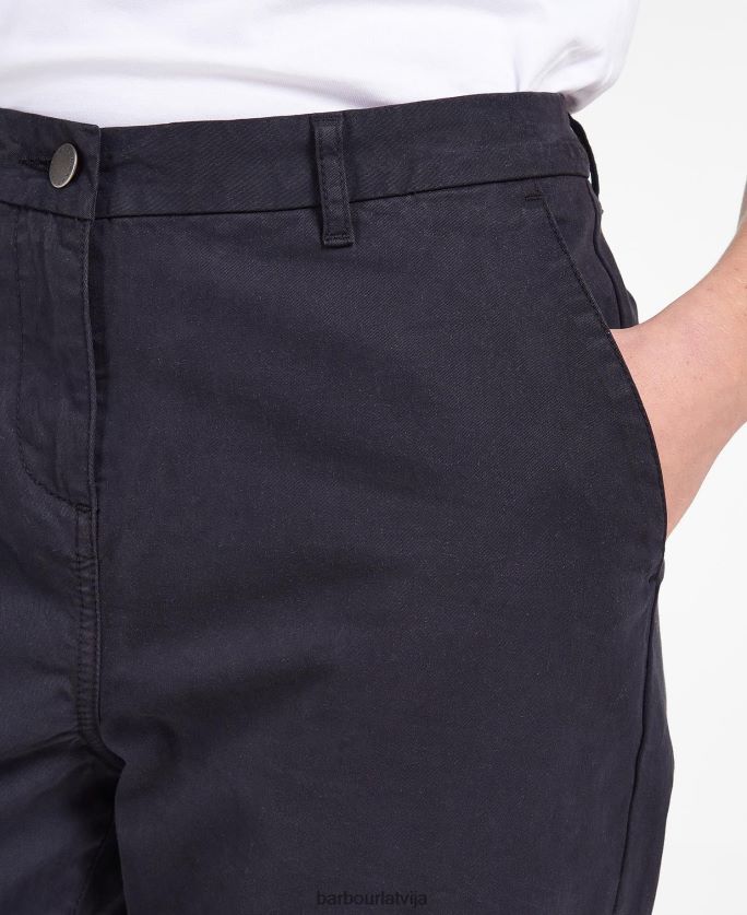 Barbour sievietes ēteriskās chinos P8J88A1805 apģērbs klasiskā flote