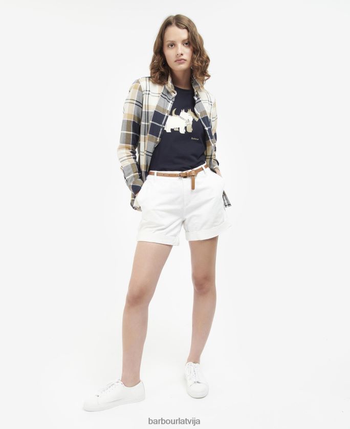 Barbour sievietes Bredona krekls P8J88A1626 apģērbs papeles tartāns