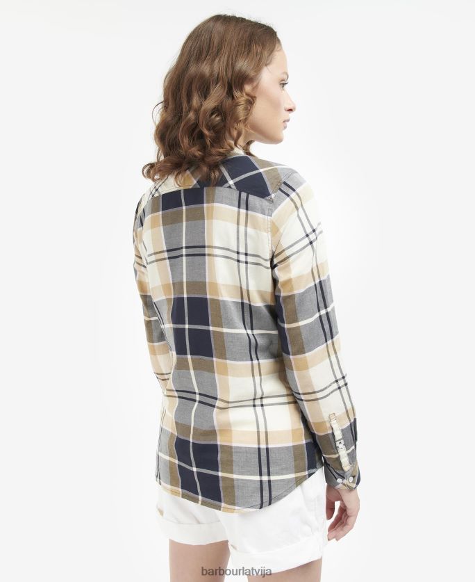 Barbour sievietes Bredona krekls P8J88A1626 apģērbs papeles tartāns