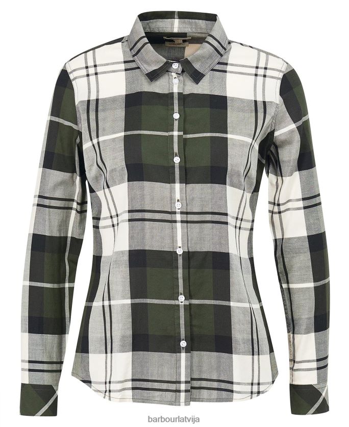 Barbour sievietes Bredona krekls P8J88A1629 apģērbs papeles tartāns