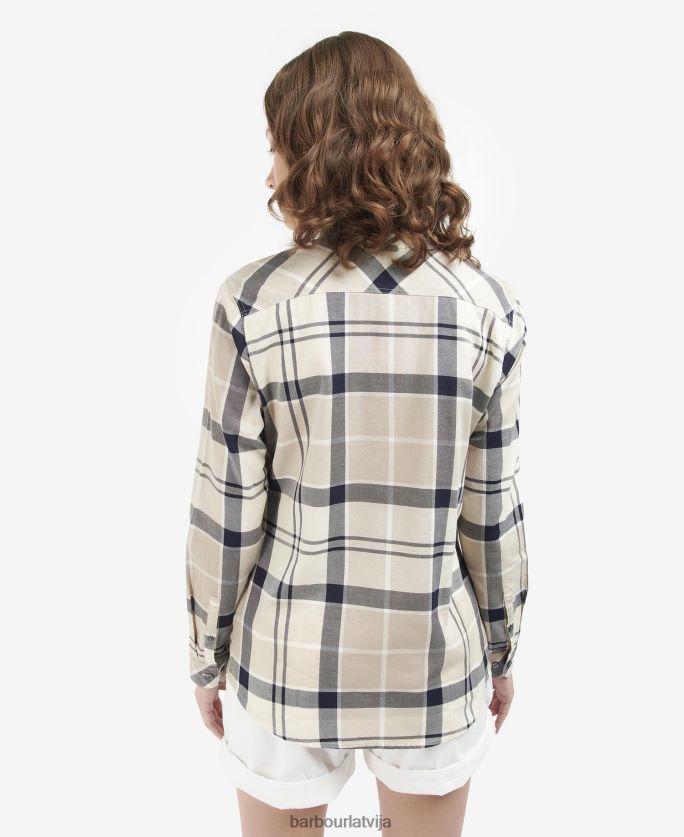 Barbour sievietes Bredona krekls P8J88A1639 apģērbs papeles tartāns