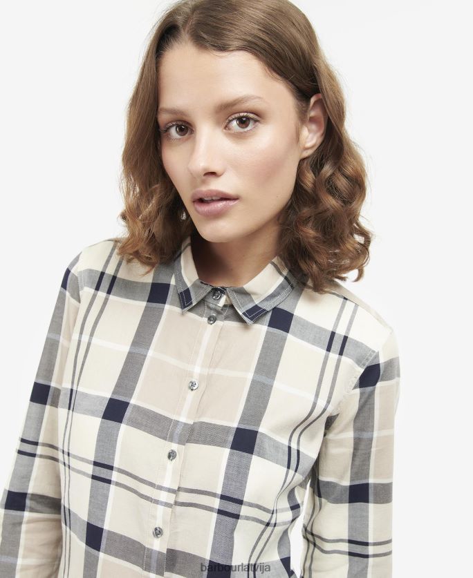 Barbour sievietes Bredona krekls P8J88A1639 apģērbs papeles tartāns