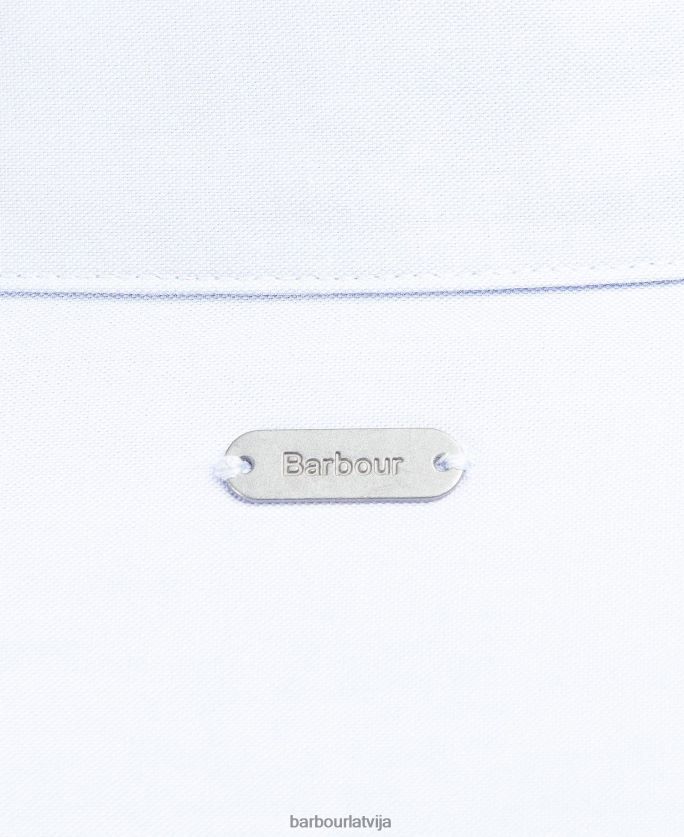 Barbour sievietes derwent krekls P8J88A1599 apģērbs balts/indigo tartāns