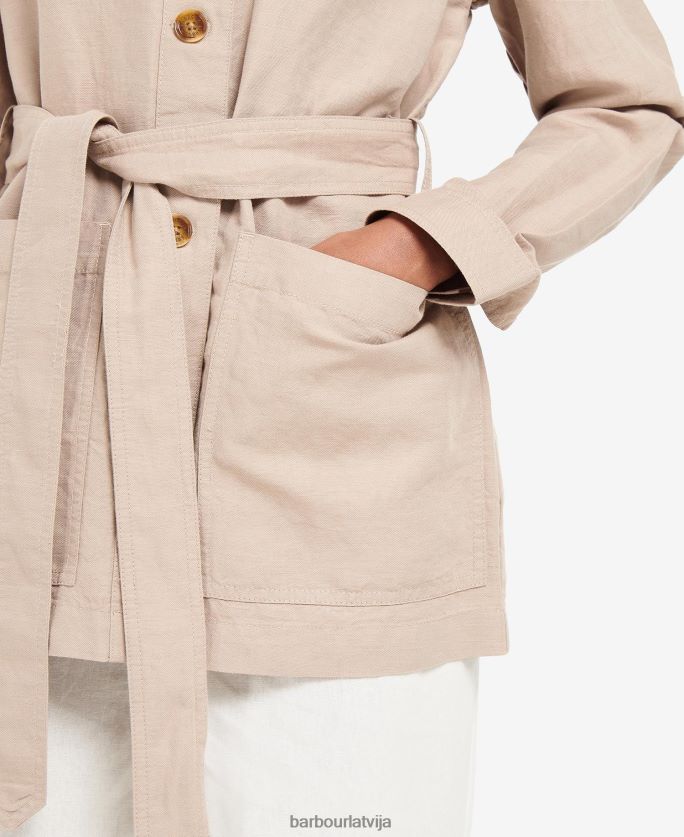 Barbour sievietes grētas virskrekls P8J88A1606 apģērbs dižskābarža koksne