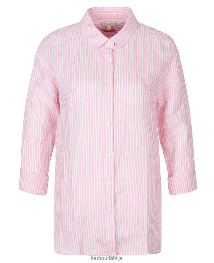 Barbour sievietes jūras krekls P8J88A1585 apģērbs hibiska svītra