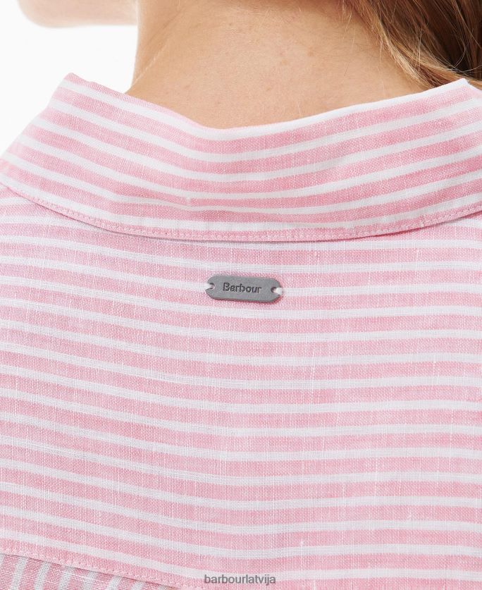 Barbour sievietes jūras krekls P8J88A1585 apģērbs hibiska svītra