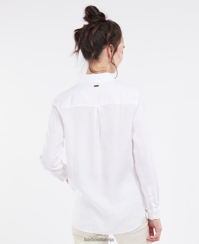 Barbour sievietes jūras krekls P8J88A1586 apģērbs tumši/balts