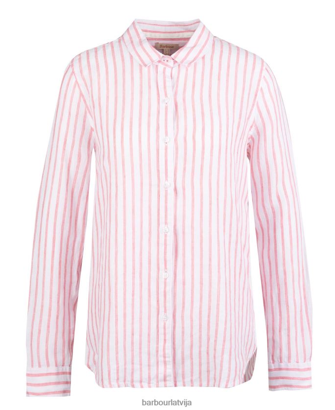 Barbour sievietes jūras krekls P8J88A1590 apģērbs rozā perforators