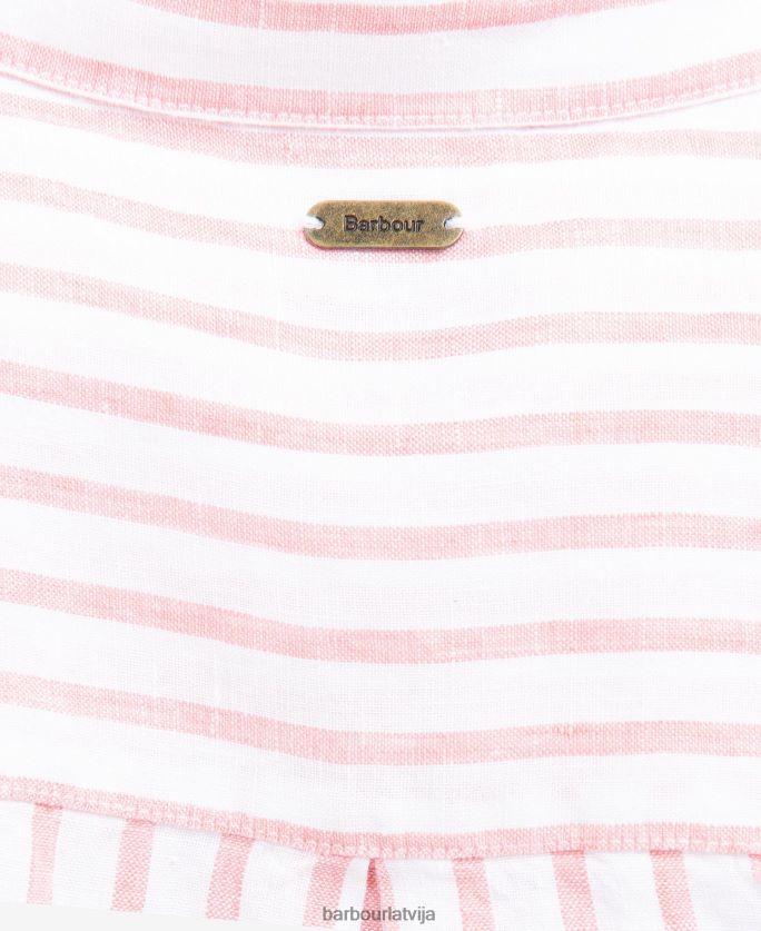 Barbour sievietes jūras krekls P8J88A1590 apģērbs rozā perforators
