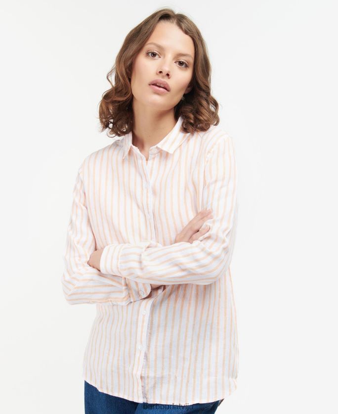 Barbour sievietes jūras krekls P8J88A1618 apģērbs rozā perforators