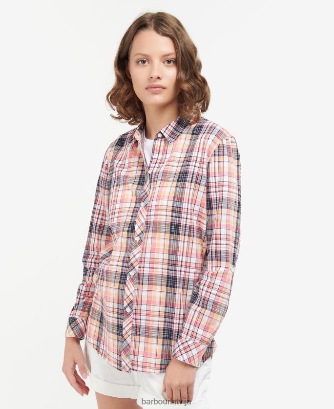 Barbour sievietes jūras krekls P8J88A1633 apģērbs flotes pārbaude