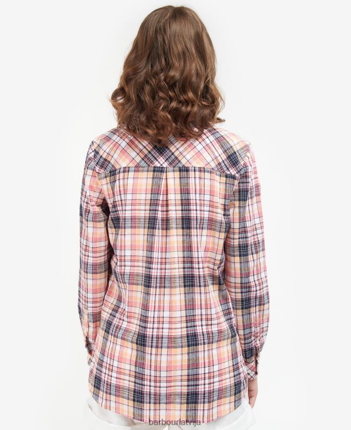 Barbour sievietes jūras krekls P8J88A1633 apģērbs flotes pārbaude