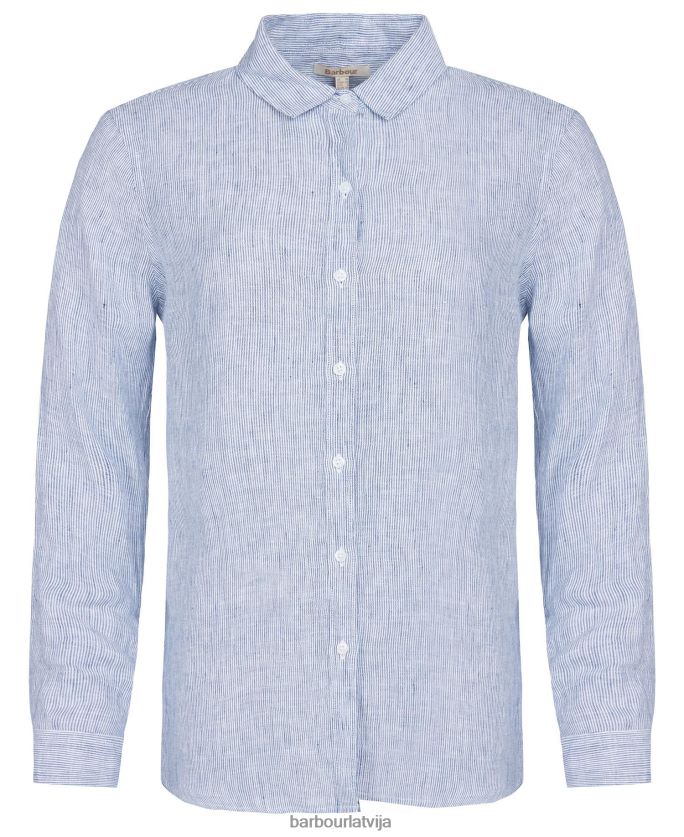 Barbour sievietes jūras krekls P8J88A1643 apģērbs tumši/balts
