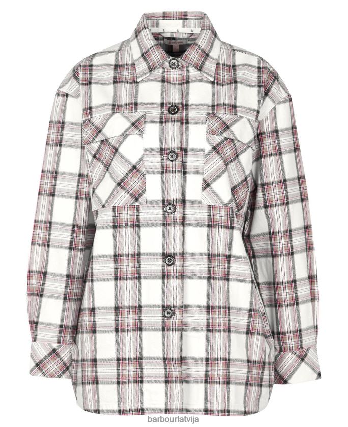 Barbour sievietes koralīnas virskrekls P8J88A1601 apģērbs mākonis/jūras flote