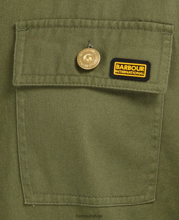 Barbour sievietes morgan virskrekls P8J88A1592 apģērbs pusnakts zaļš