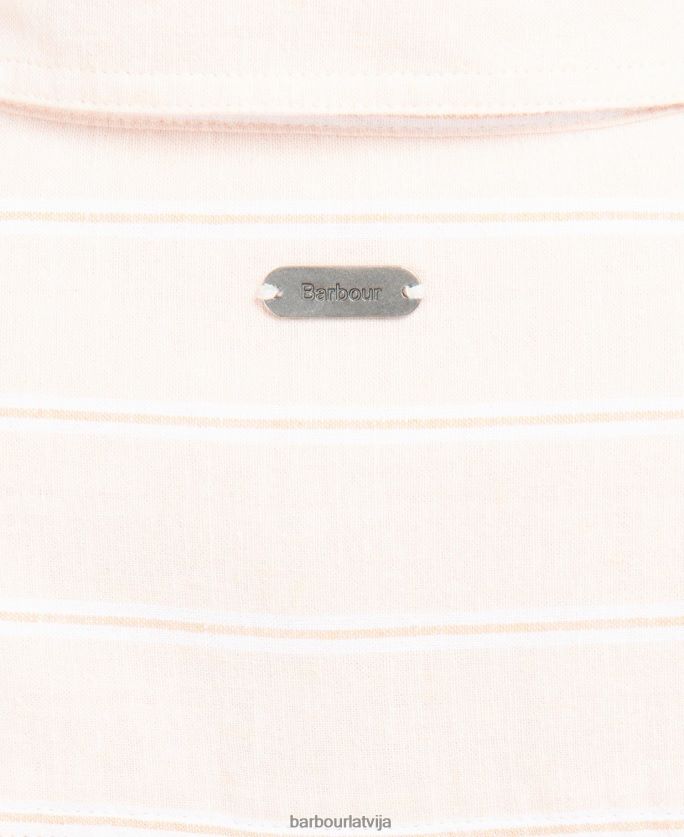 Barbour sievietes pludmales krekls P8J88A1636 apģērbs gaišs persiks