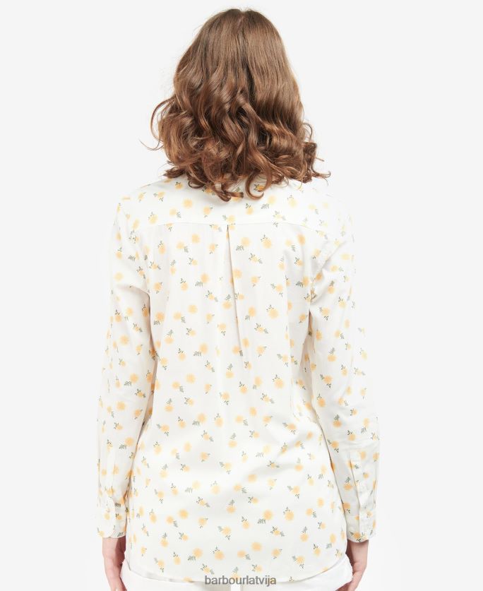 Barbour sievietes safari krekls P8J88A1608 apģērbs mākoņa/vairāku suņu apdruka