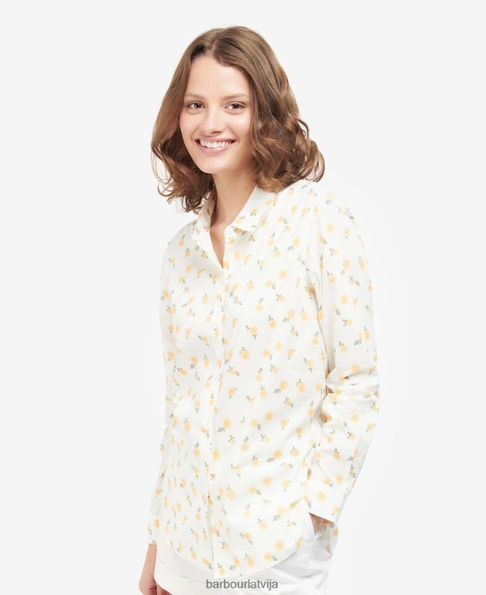 Barbour sievietes safari krekls P8J88A1608 apģērbs mākoņa/vairāku suņu apdruka